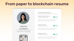 From Paper to Blockchain: How Digital Resumes and Work Records are Changing the Corporate Landscape.